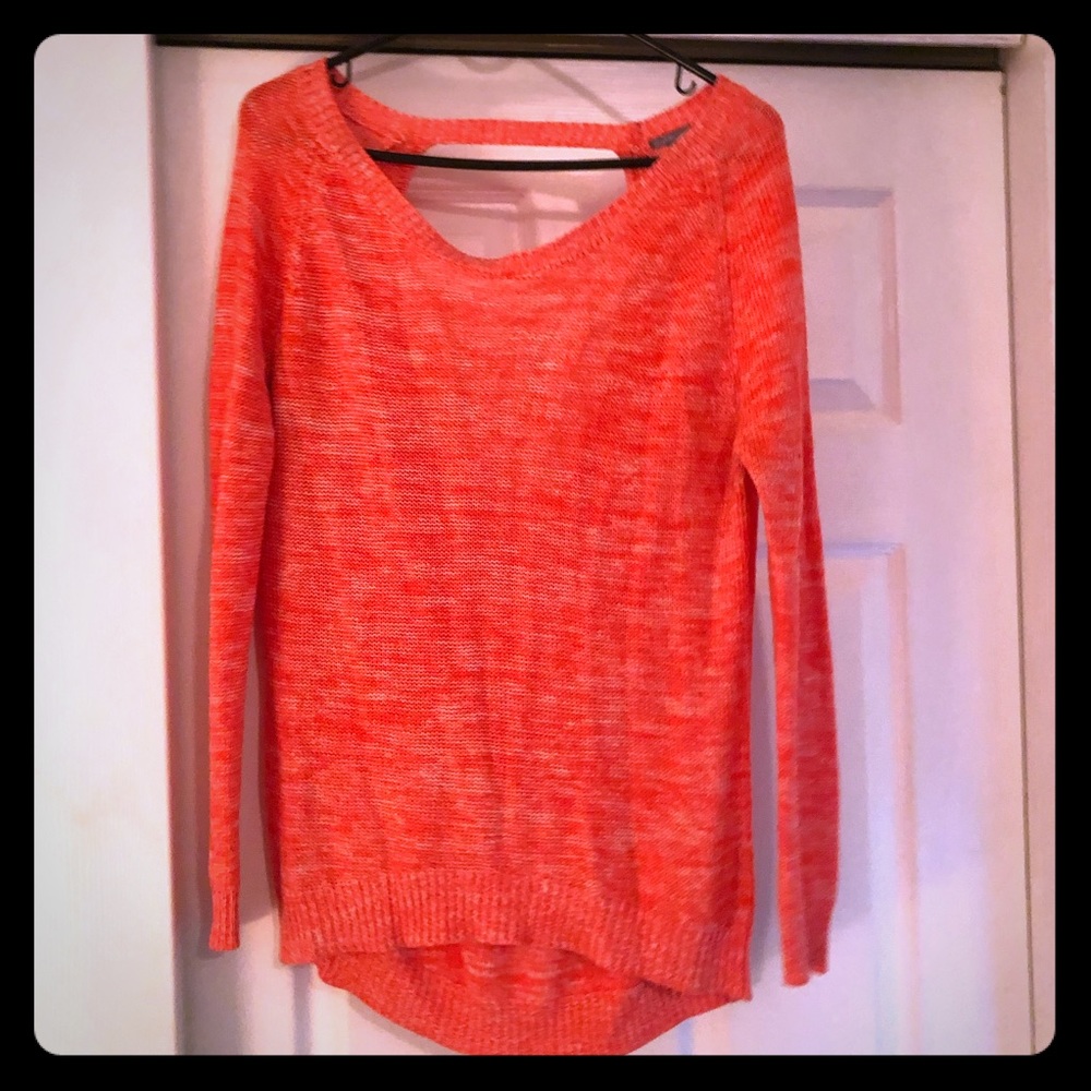 Coral sweater